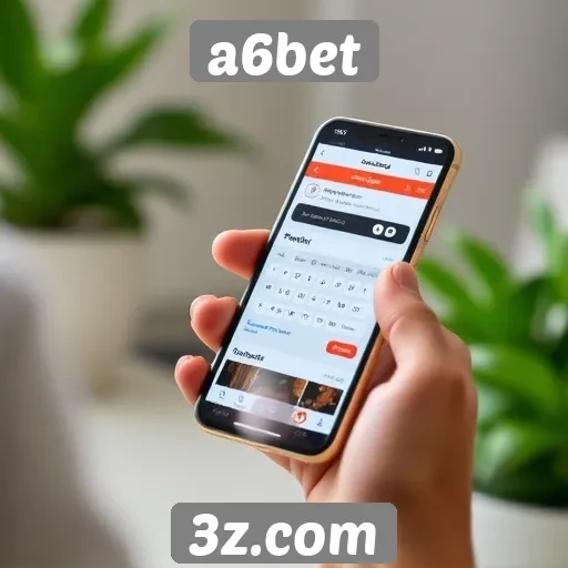 Acessibilidade do site a6bet em dispositivos móveis