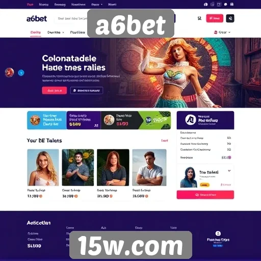 Interface do site a6bet é amigável para usuários